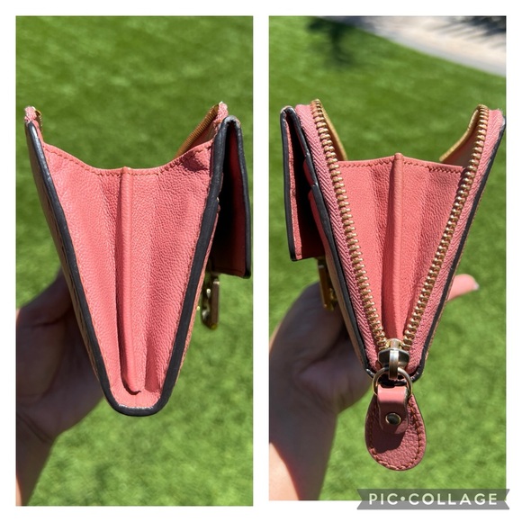 CHLOE Elise Leather Long Wallet 💯 Authentic EUC - Picture 8 of 16